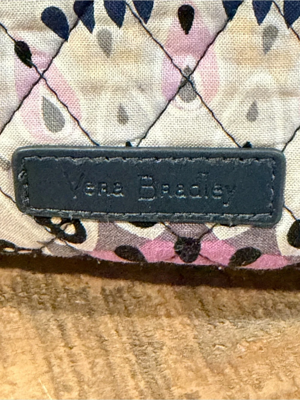 Vera Bradley Quilted Lunch Crossbody Bag in Mimosa Medallion, Insulated Cooler